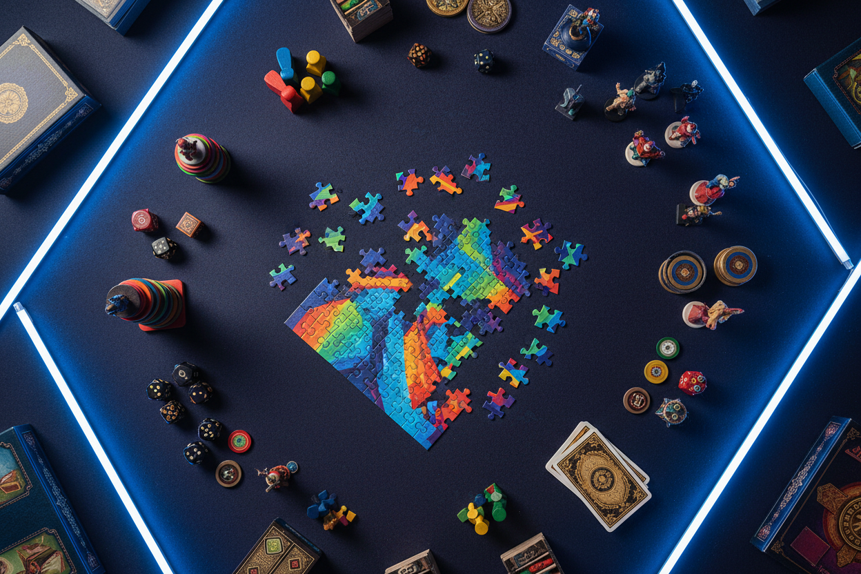 Board games and puzzles