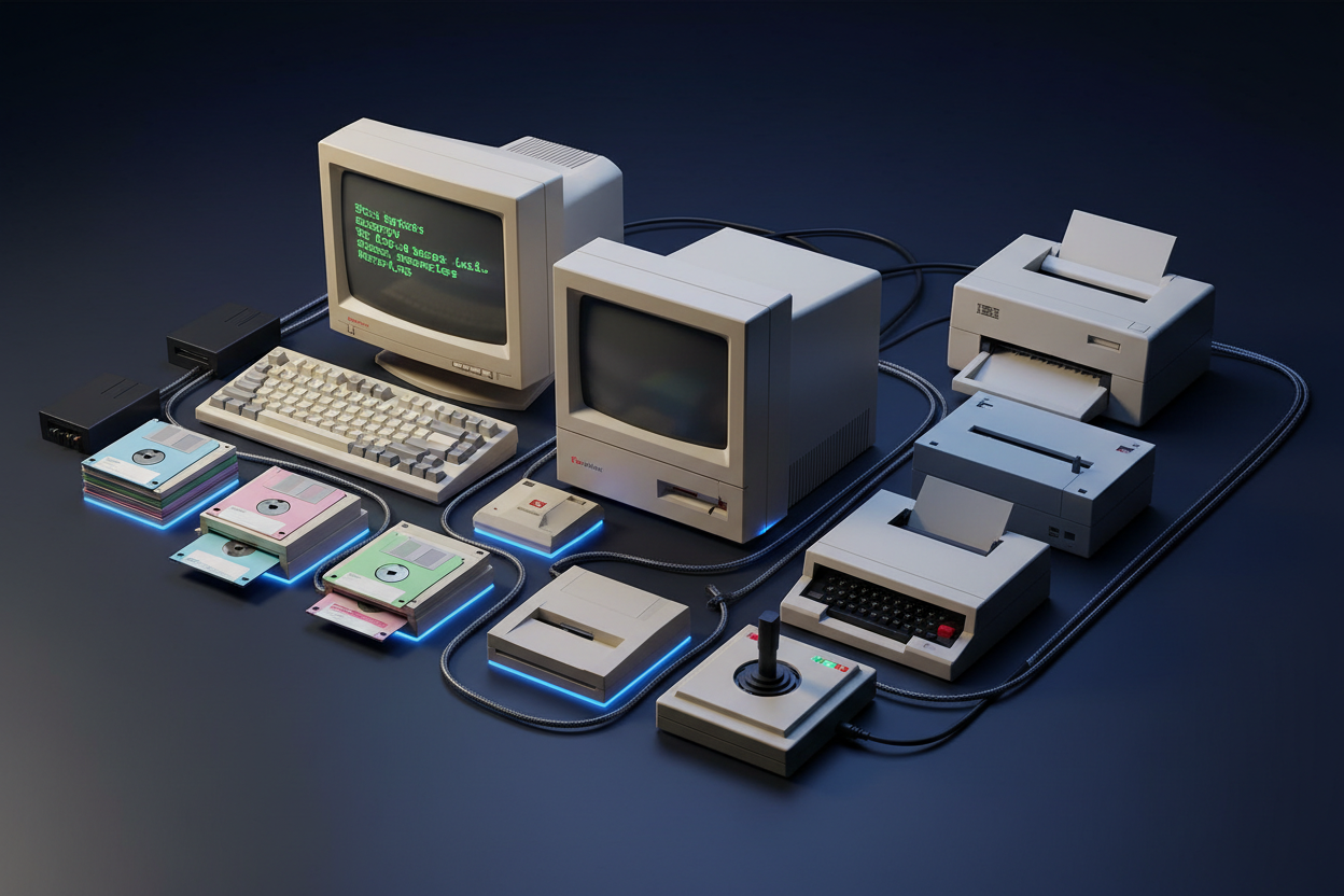 Vintage computers and accessories