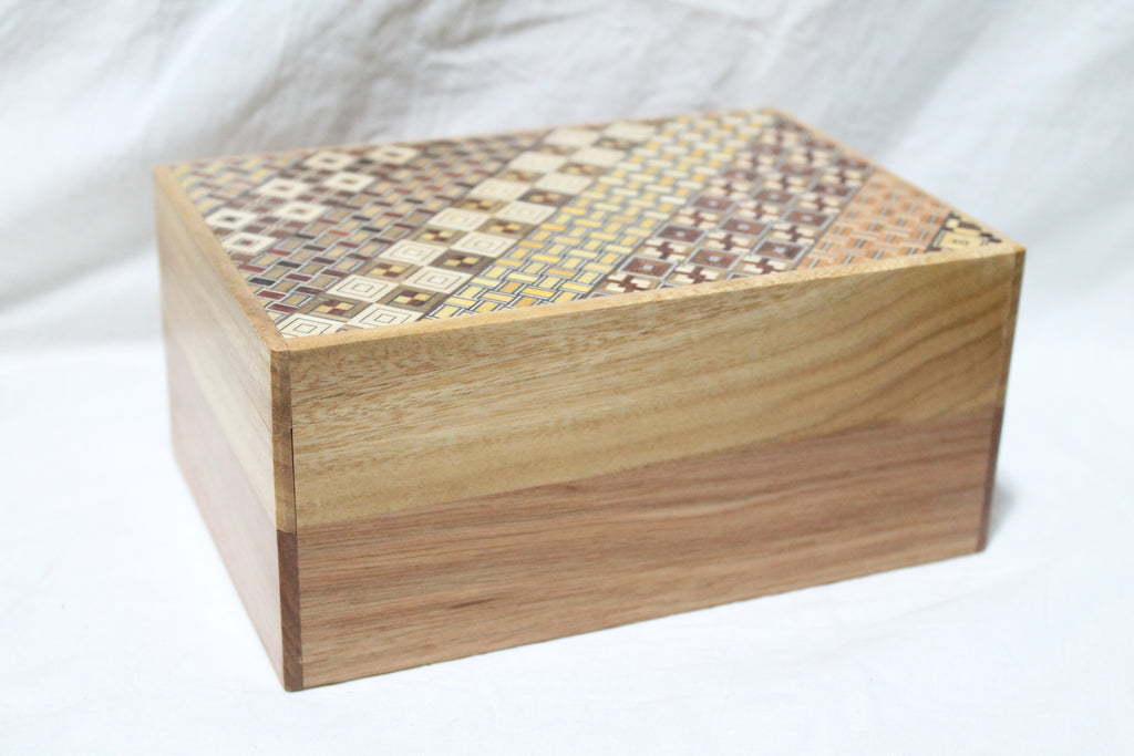 Japanese Puzzle Box Himitsu Bako 6 sun 27 steps