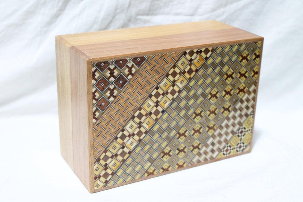 Japanese Puzzle Box Himitsu Bako 6 sun 27 steps