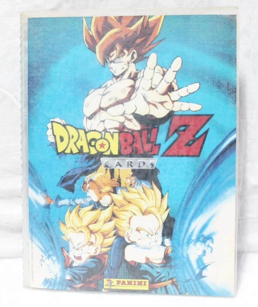 Complete collection of 120 cards with album Dragon Ball Z cards Bird Studio Shueisha Toei Series 1 - Spain 1995