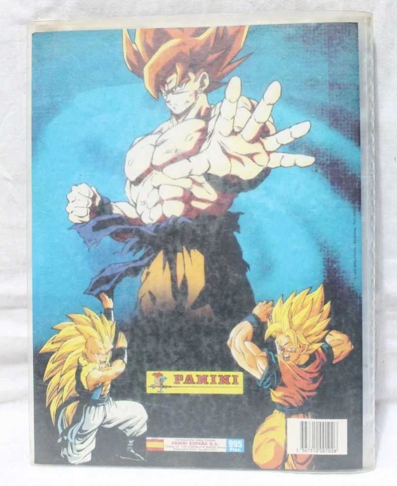 Complete collection of 120 cards with album Dragon Ball Z cards Bird Studio Shueisha Toei Series 1 - Spain 1995