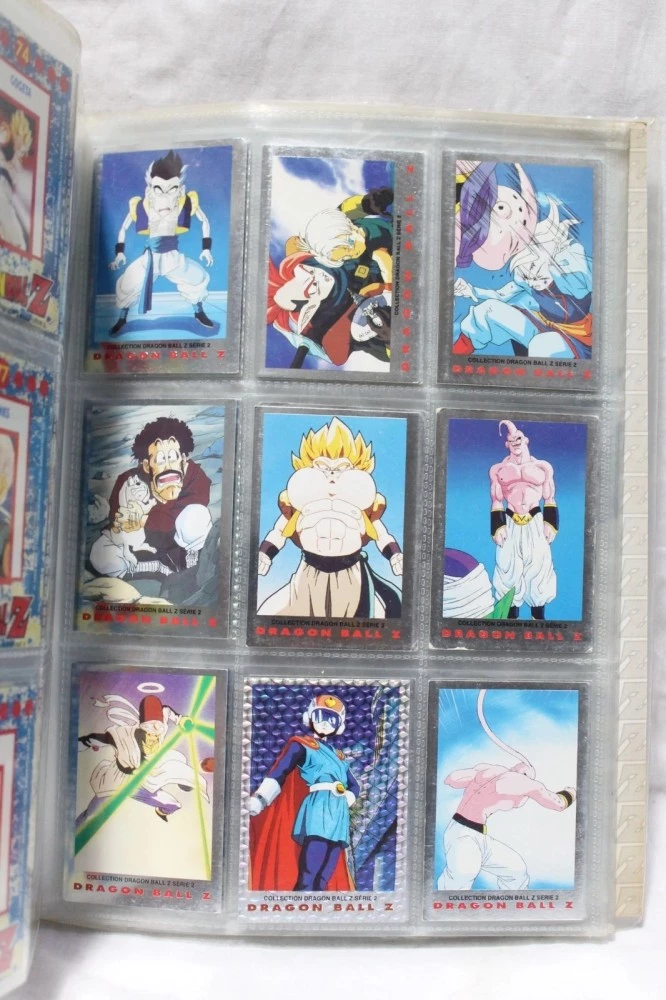 Complete collection of 105 cards with album Dragon Ball Z cards Bird Studio Shueisha Toei Serie 2 - Spain 1996