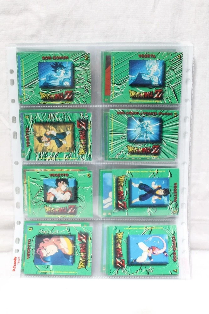 Complete collection of 100 Dragon Ball Z cards Bird Studio Shueisha Toei Series 5 - Spain 1999