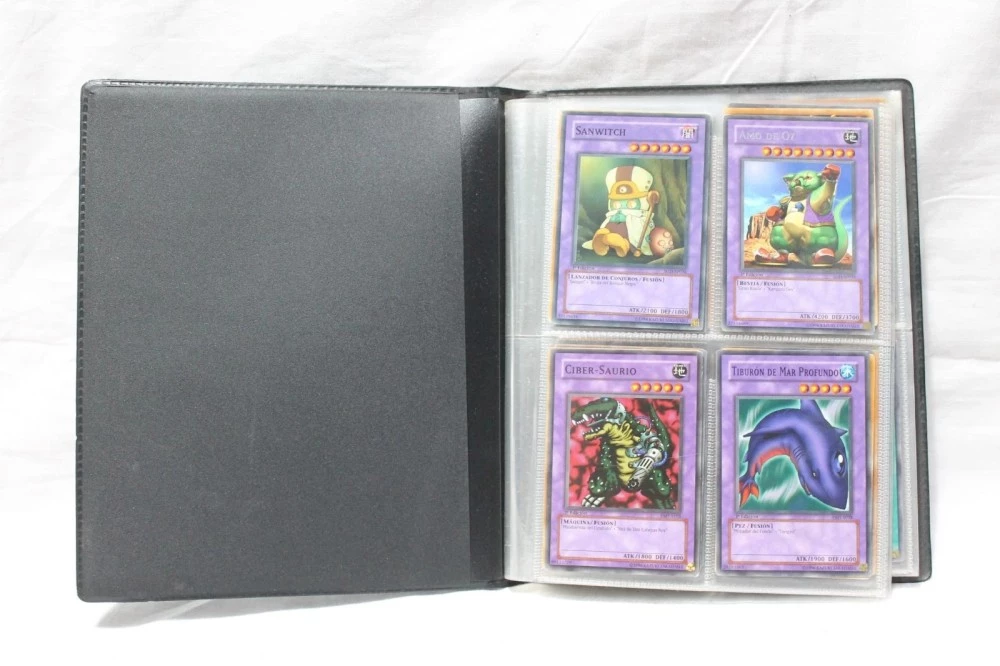 Collection lot 120 cards Yu-Gi-Oh! 1996 1st edition - Spanish - album