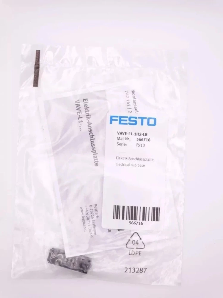 FESTO VAVE-L1-1H2-LR electrical base 566716 F913