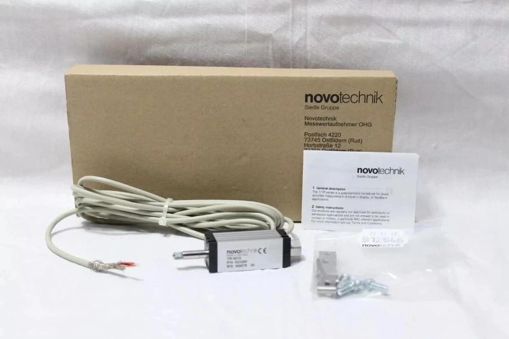 Novotechnik Linear Transducer TR10 TR-0010 TR0010