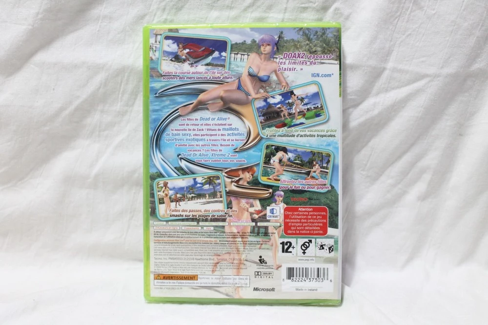 Dead or Alive Xtreme 2 for Microsoft Xbox 360 PAL French Edition - sealed