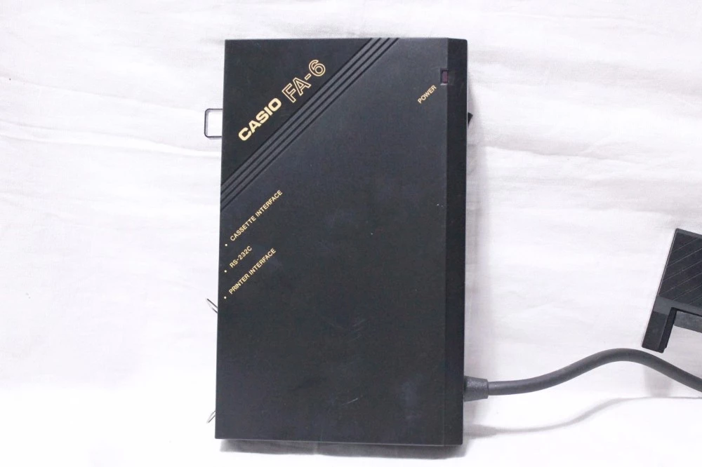 Casio FA-6 S tape interface