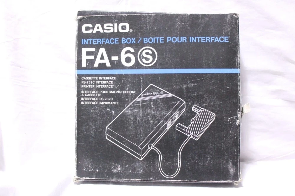 Casio FA-6 S tape interface