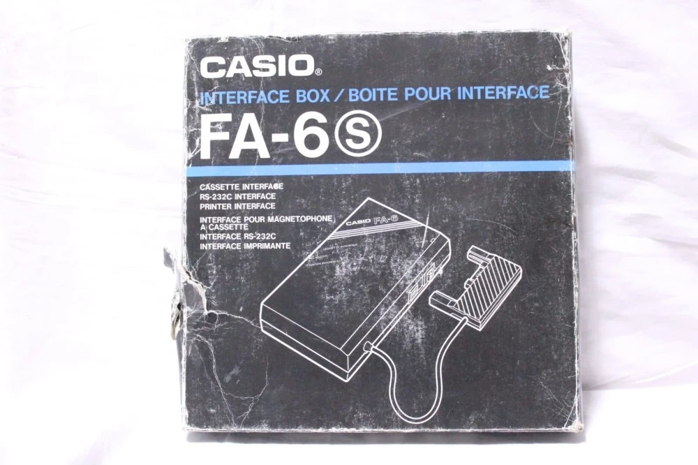 Casio FA-6 S tape interface