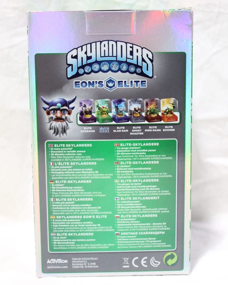 Figurine Skylanders Eon's Elite Zook - Spyro's Adventure Giants Swap Force Trap Team Superchargers