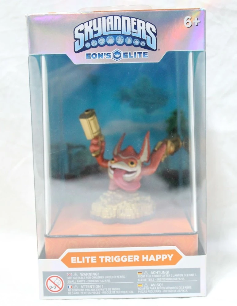 Figurine Skylanders Eon's Elite Trigger Happy - Spyro's Adventure Giants Swap Force Trap Team