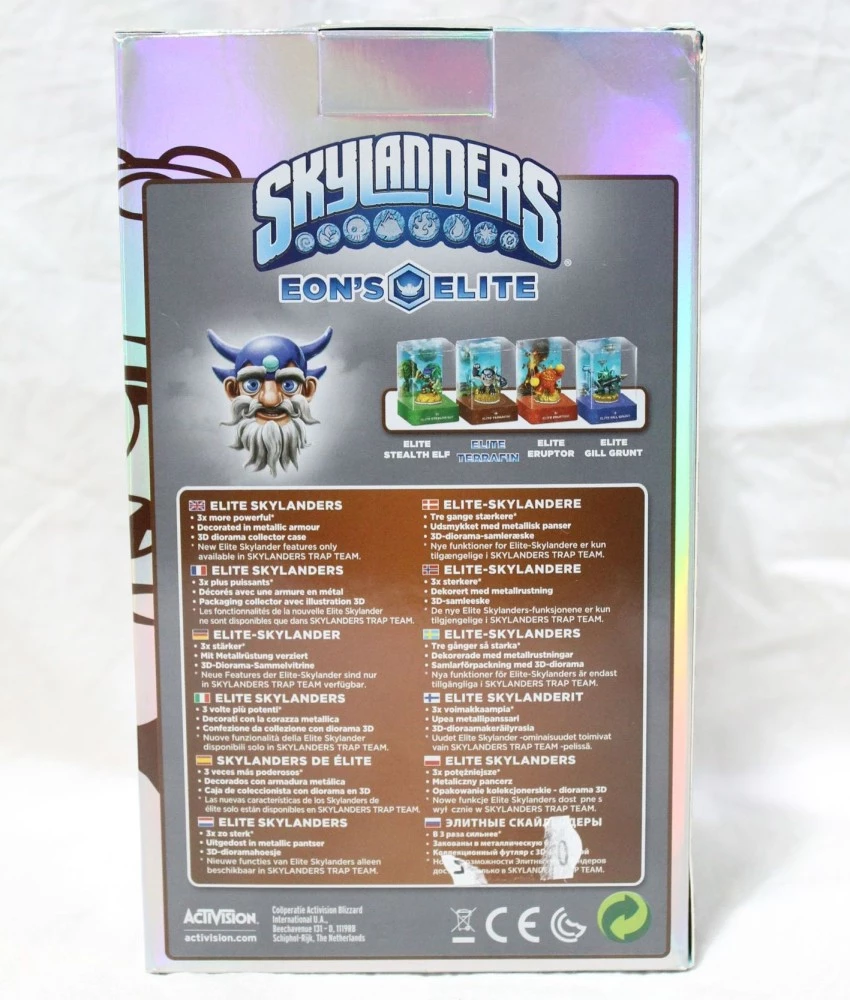 Figurine Skylanders Eon's Elite Terrafin - Spyro's Adventure Giants Swap Force Trap Team