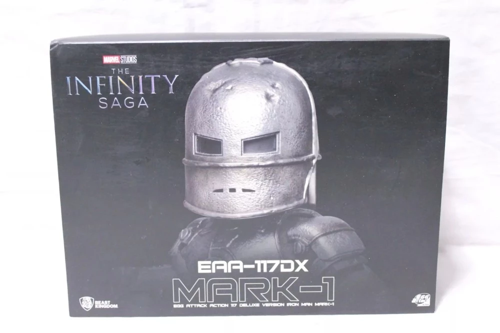 Figurine Iron Man EAA-117DX EGG Attack Action Marvel Deluxe version Mark-1 Beast Kingdom