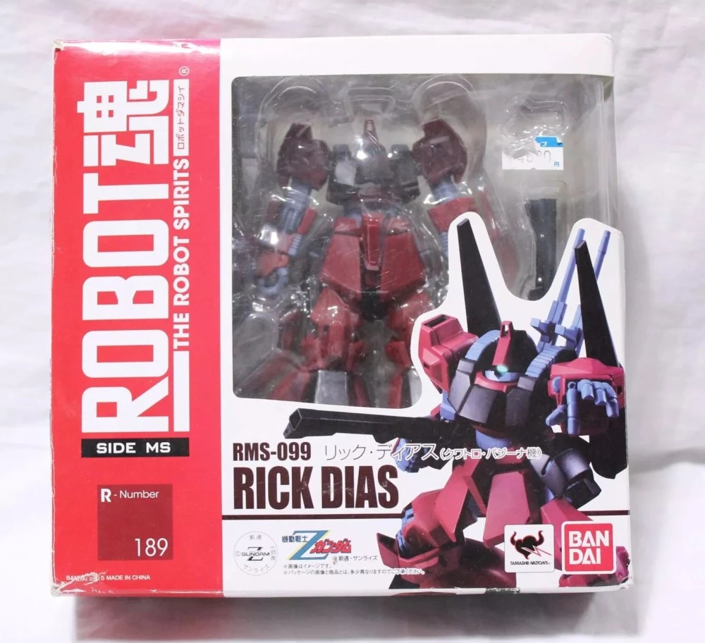 Figurine Robot Spirits Rick Dias RMS-099 Bandai action figure Soul Tamashii