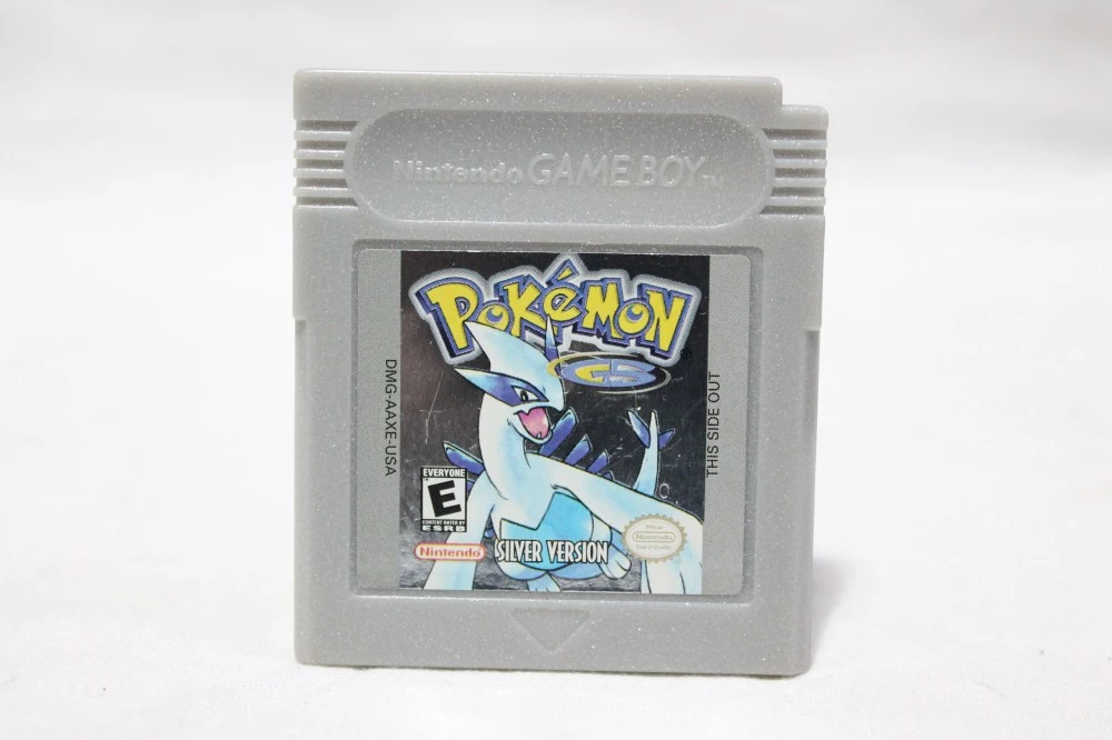 Nintendo Gameboy Classic Pocket Color - Pokemon Silver - genuine DMG-AAXE-USA