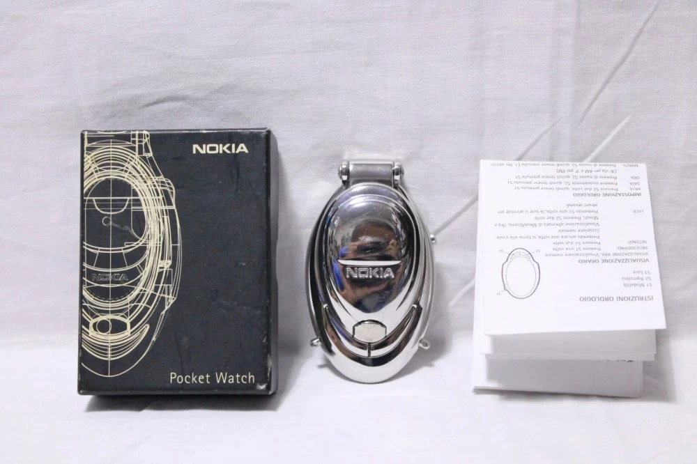 Nokia Pocket Watch NP-24005 - electronic pocket watch for collector's