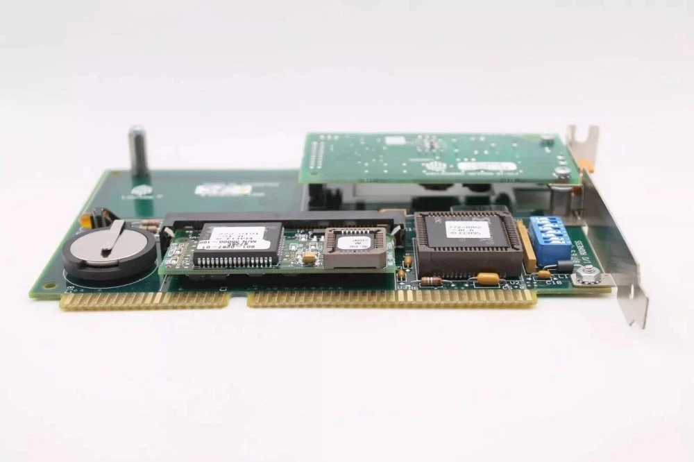 Old ISA PC board ISA PC card LonMark PCNSS PC Interface Echleon 1995 801-0222-01 Echelon LonManager PCNSS PC Interface Model 34100