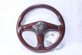 Steering wheel with wood horn TFP Mahogany wood steering wheel 330 mm GT3 collector's edition