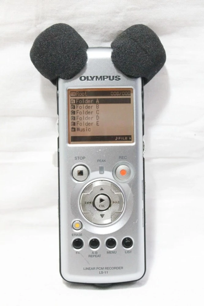 Digital recorder Olympus LS-11 linear PCM stereo 8GB + 8GB