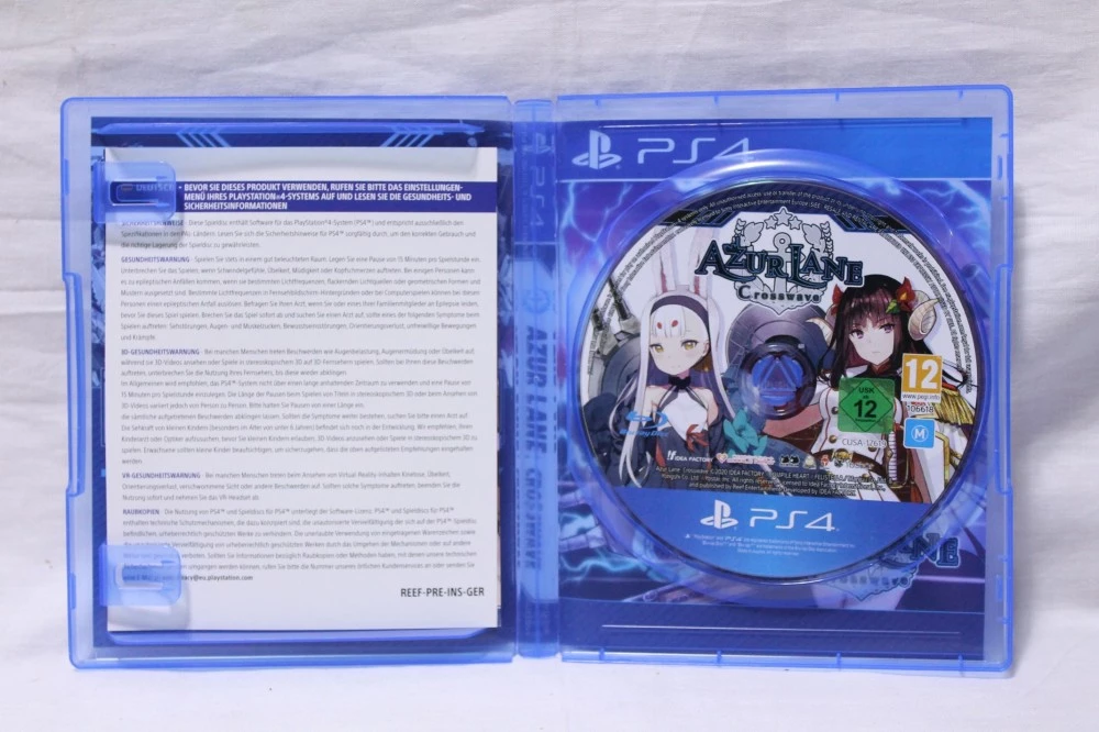 Azur Lane Crosswave game for Sony Playstation 4 PS4